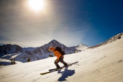 Backcountry skier in Colorado