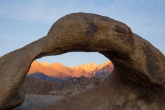 Mobius Arch and Mount Whitney